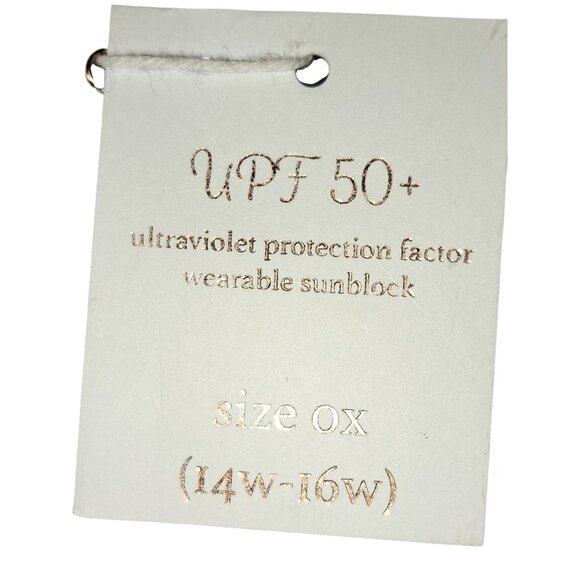 Womens Plus Size (14W-16W) Black Swim Bottom UPF 50+Sun Protection - Picture 5 of 7